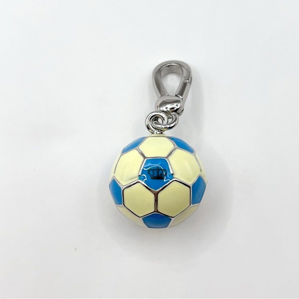 Juicy Couture blue soccer charm